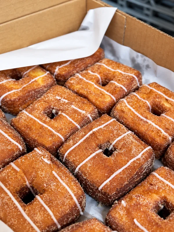 A tray of baked treats
